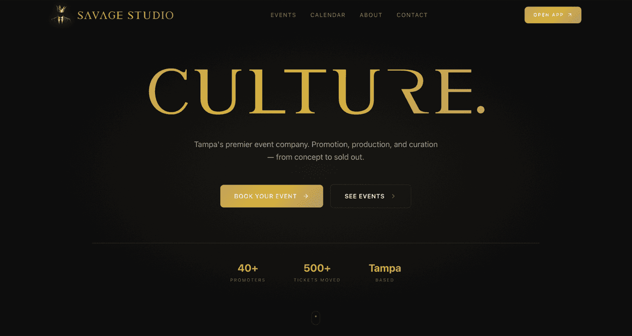 SAVAGESTUD.IO screenshot